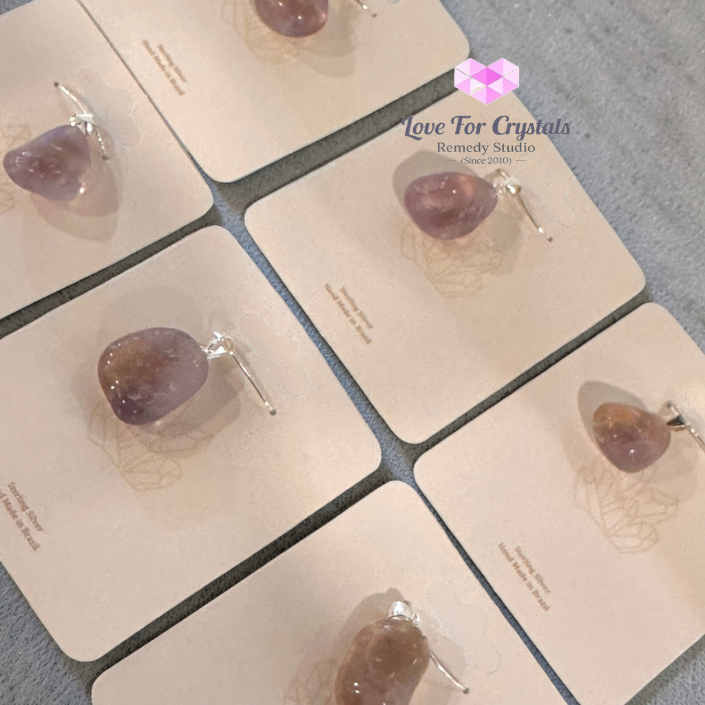 Ametrine Pendant (925 Silver) Luck Flow & Clear Path Support* Ametrine