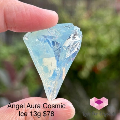 Angel Aura Cosmic Ice Andara Crystal (High Vortex Mount Shasta) Crystal