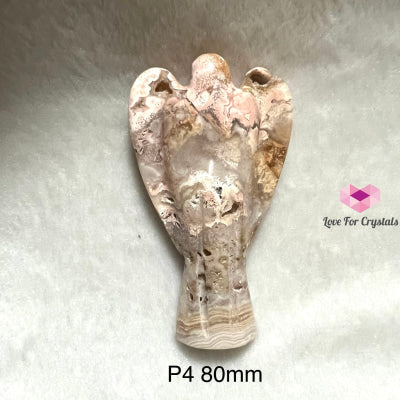 Angel Carved Crazy Lace Agate Photo 4 (85Mm)