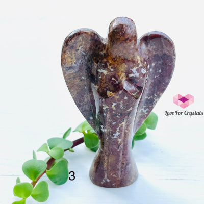 Angel Carved Red Jasper Photo 3 (85Mm)