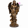 Angel Fortuna & Abundantia Statue (11”) to Attract Money Statues