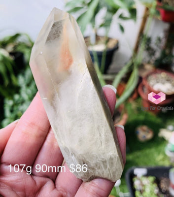 Angel Phantom Quartz (Brazil) Rare (Amphibole) 107G 90Mm Raw Stones