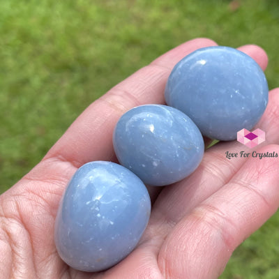 Angelite Tumbled (Peru) Stones