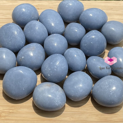 Angelite Tumbled (Peru) Stones