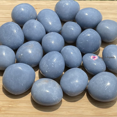 Angelite Tumbled (Peru) Stones
