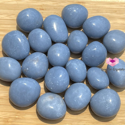 Angelite Tumbled (Peru) Stones