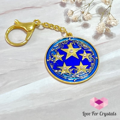 2023 Annual Amulet With 5 Stars (Fengshui 2023) 11Cm Keychain Keychain