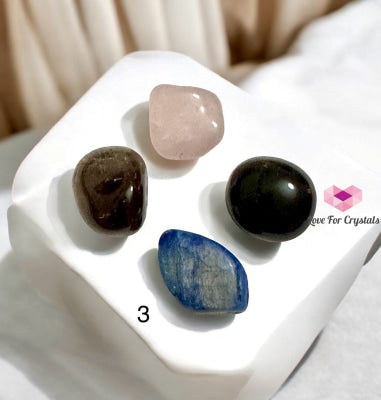 Anti-Bullying Crystal Set (Crystal Solutions)20-25Mm 3 Tumbled Stones Crystals