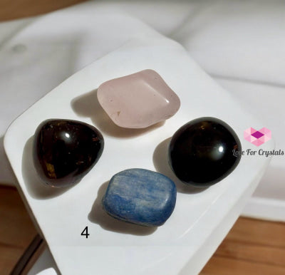 Anti-Bullying Crystal Set (Crystal Solutions)20-25Mm 4 Tumbled Stones Crystals