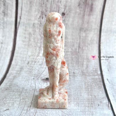 Anubis Crystal Carved (Egyptian God Of The Dead)