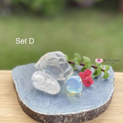 Archangel Gabriel Crystal Set (Purity Inspiration And Serenity) D Sets