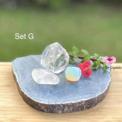 Archangel Gabriel Crystal Set (Purity Inspiration And Serenity) G Sets