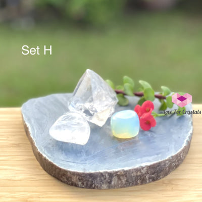 Archangel Gabriel Crystal Set (Purity Inspiration And Serenity) H Sets