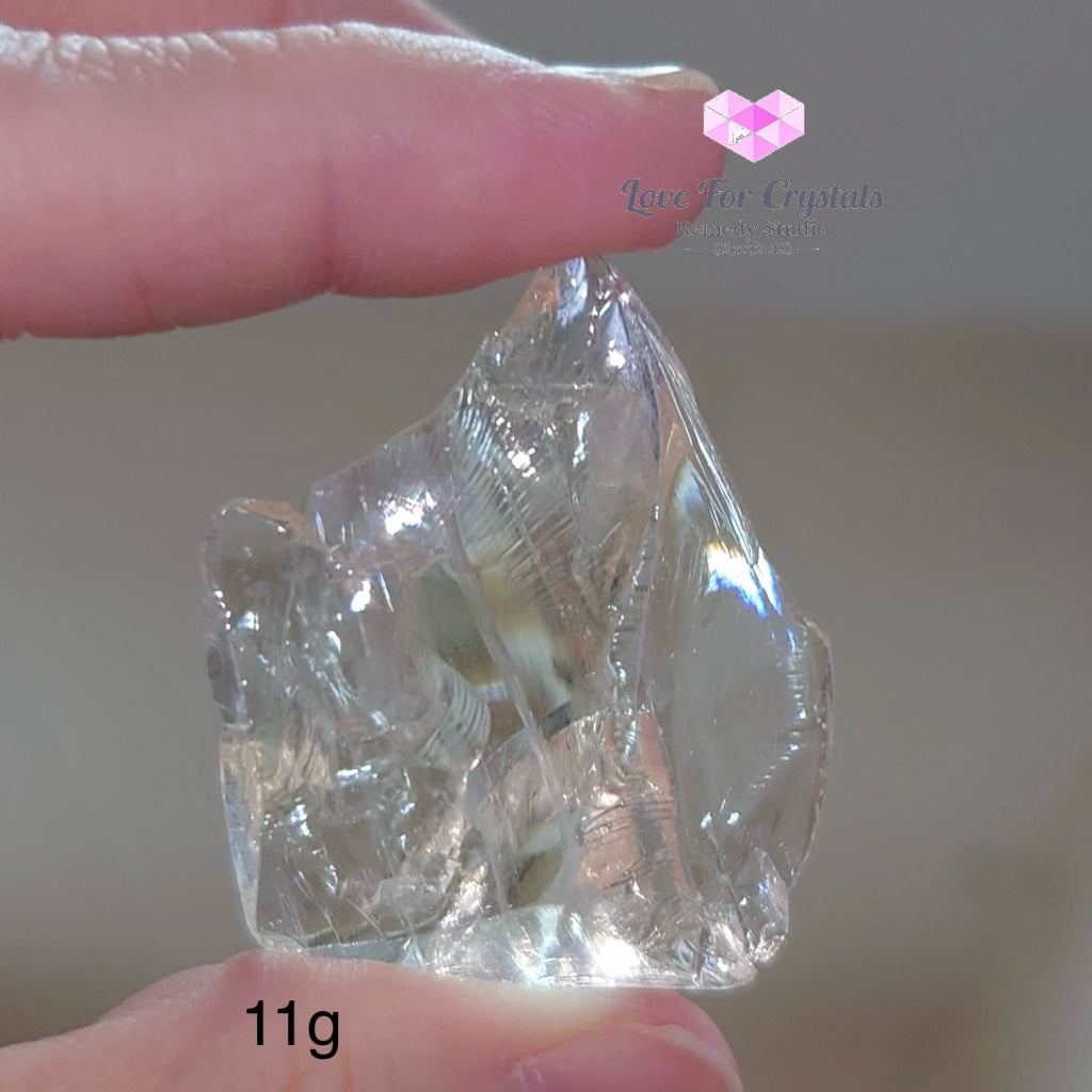 Archangel Metatron Platinum Light Gold Andara Crystal 11g