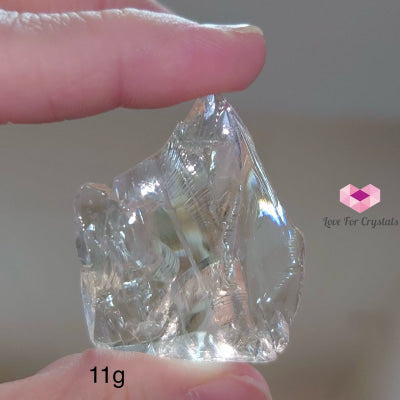 Archangel Metatron Platinum Light Gold Andara Crystal 11g