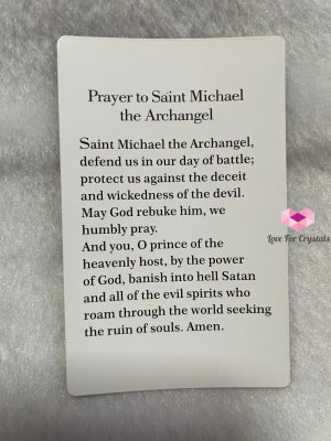 Archangel Michael Card 3D