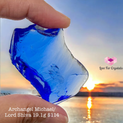 Archangel Michael / Lord Shiva Andara Crystal 19.1G Crystals
