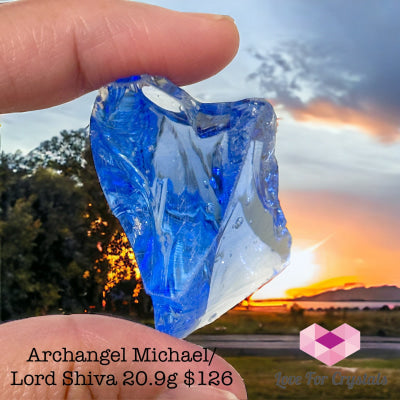 Archangel Michael / Lord Shiva Andara Crystal 20.9G Crystals