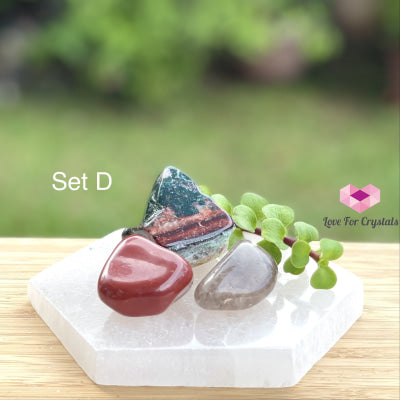 Archangel Uriel Crystal Set (Stability Balance & Security) D Sets