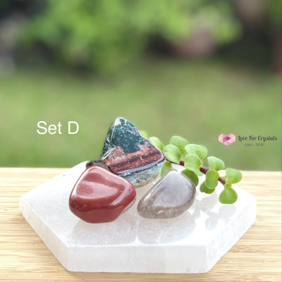 Archangel Uriel Crystal Set (Stability Balance & Security) D Sets