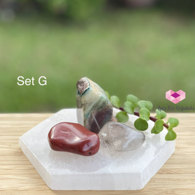 Archangel Uriel Crystal Set (Stability Balance & Security) G Sets