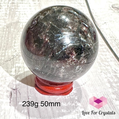 Astrophyllite Firework Sphere (Arfvedsonite) 239G 50Mm