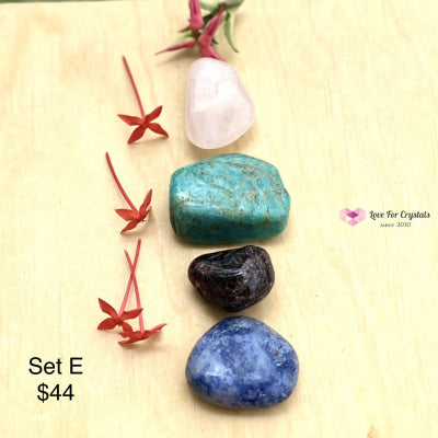 Attract Love And Harmony Crystal Set (4 Stones) Brazil E Sets