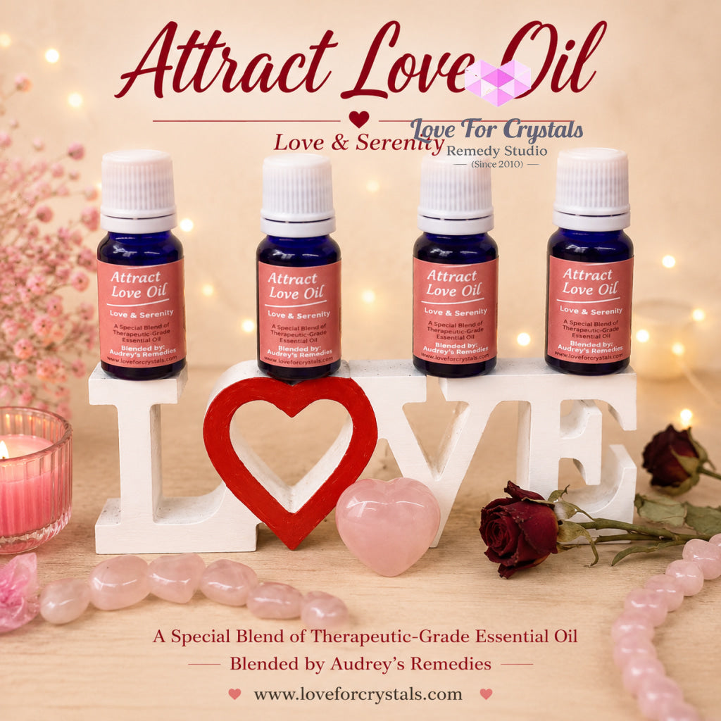 Attract Love Oil by Audrey (Aura Oil) - 10ml - Aura oil