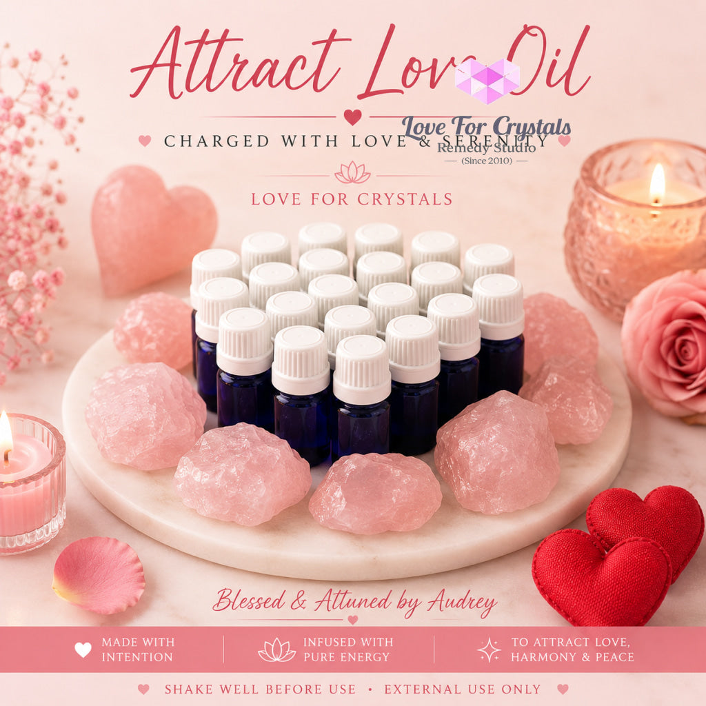 Attract Love Oil by Audrey (Aura Oil) - 10ml - Aura oil