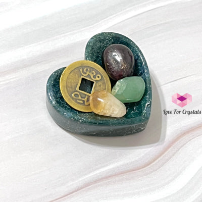 Attract Money Mini Tray Set Crystal