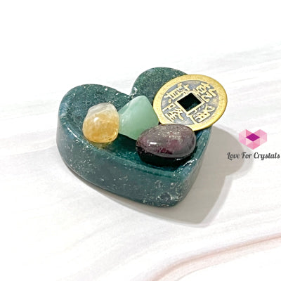 Attract Money Mini Tray Set Crystal