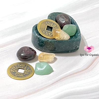 Attract Money Mini Tray Set Crystal