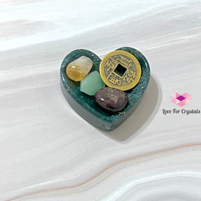 Attract Money Mini Tray Set Crystal