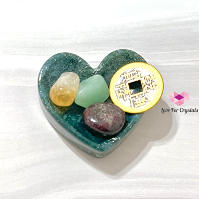 Attract Money Mini Tray Set Crystal