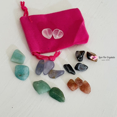 Attract Soulmate Empowerment Crystal Kit (Pocketsized) Crystal Kits