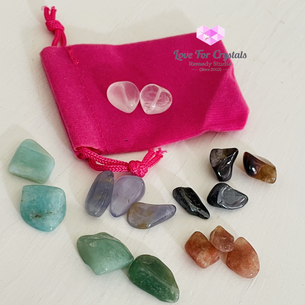 Attract Soulmate Empowerment Crystal Kit (Pocketsized) Per Kit Crystal Kits