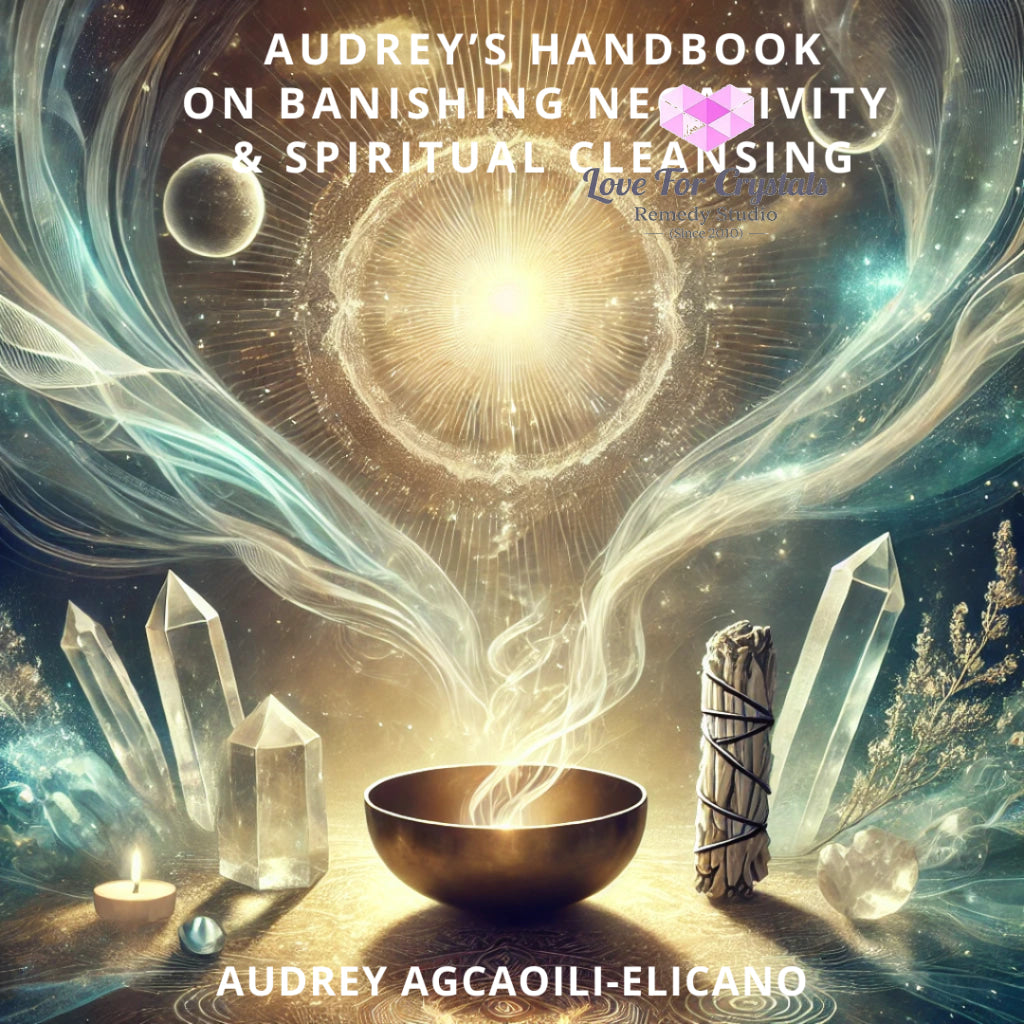 Audrey’s Handbook on BANISHING NEGATIVITY & SPIRITUAL CLEANSING EBOOK (Instant Download) Instant Digital Ebook Download