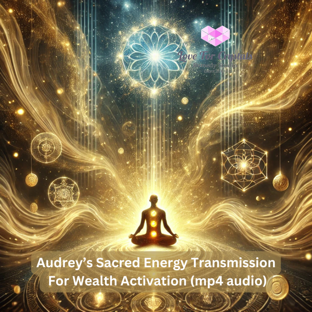 Audrey’s Sacred Energy Transmission For Abundance & Wealth Activation (mp4 audio) Mp4 Digital downloads