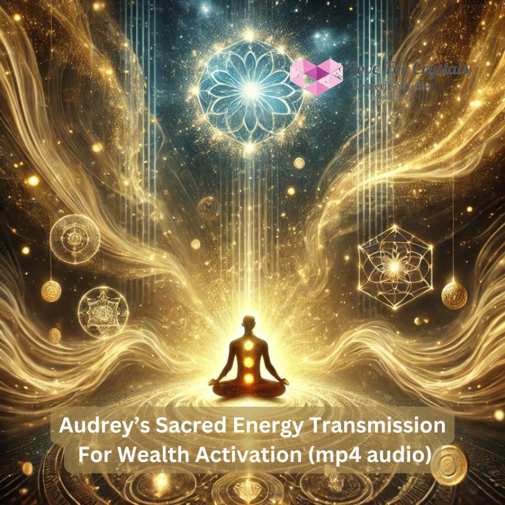 Audrey’s Sacred Energy Transmission For Abundance & Wealth Activation (mp4 audio) Mp4 Digital downloads