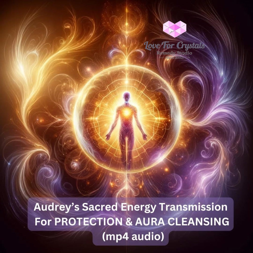 Audrey’s Sacred Energy Transmission For Protection & Aura Cleansing(mp4 audio) Mp4 Wellness