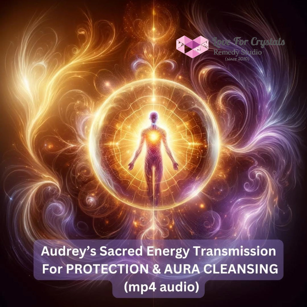 Audrey’s Sacred Energy Transmission For Protection & Aura Cleansing(mp4 audio) Mp4 Wellness