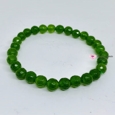 Aventurine Gemstone Energy Bracelet (Good Luck) 6Mm Facted