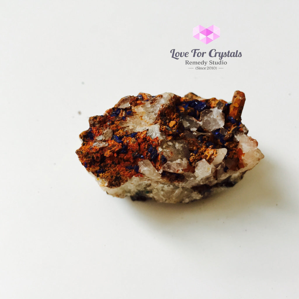 Azurite On Matrix (Usa) Raw Stones