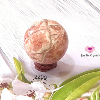 Banded Calcite Sphere (Mexico) 220G 50Mm Spheres Crystals