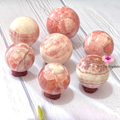 Banded Calcite Sphere (Mexico) Spheres Crystals