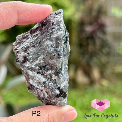Black Moonstone Raw (Larvikite) 40-50Mm Photo 2 Crystals