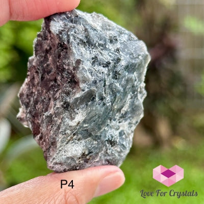Black Moonstone Raw (Larvikite) 40-50Mm Photo 4 Crystals