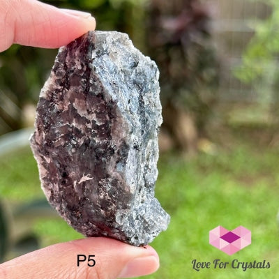 Black Moonstone Raw (Larvikite) 40-50Mm Photo 5 Crystals