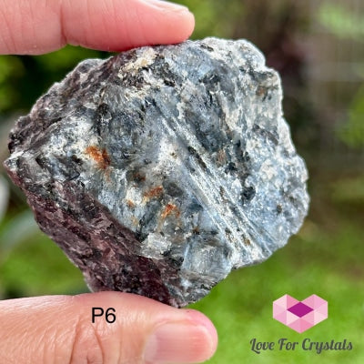 Black Moonstone Raw (Larvikite) 40-50Mm Photo 6 Crystals