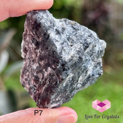 Black Moonstone Raw (Larvikite) 40-50Mm Photo 7 Crystals